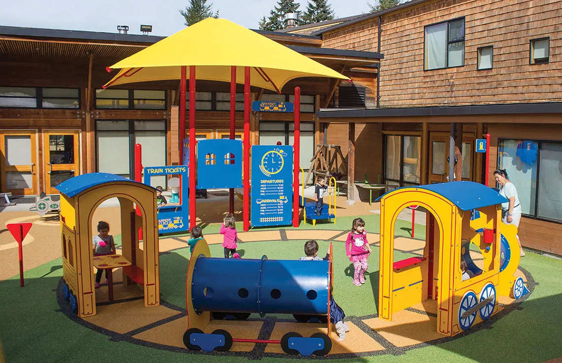 Playground Area Shade Canopies